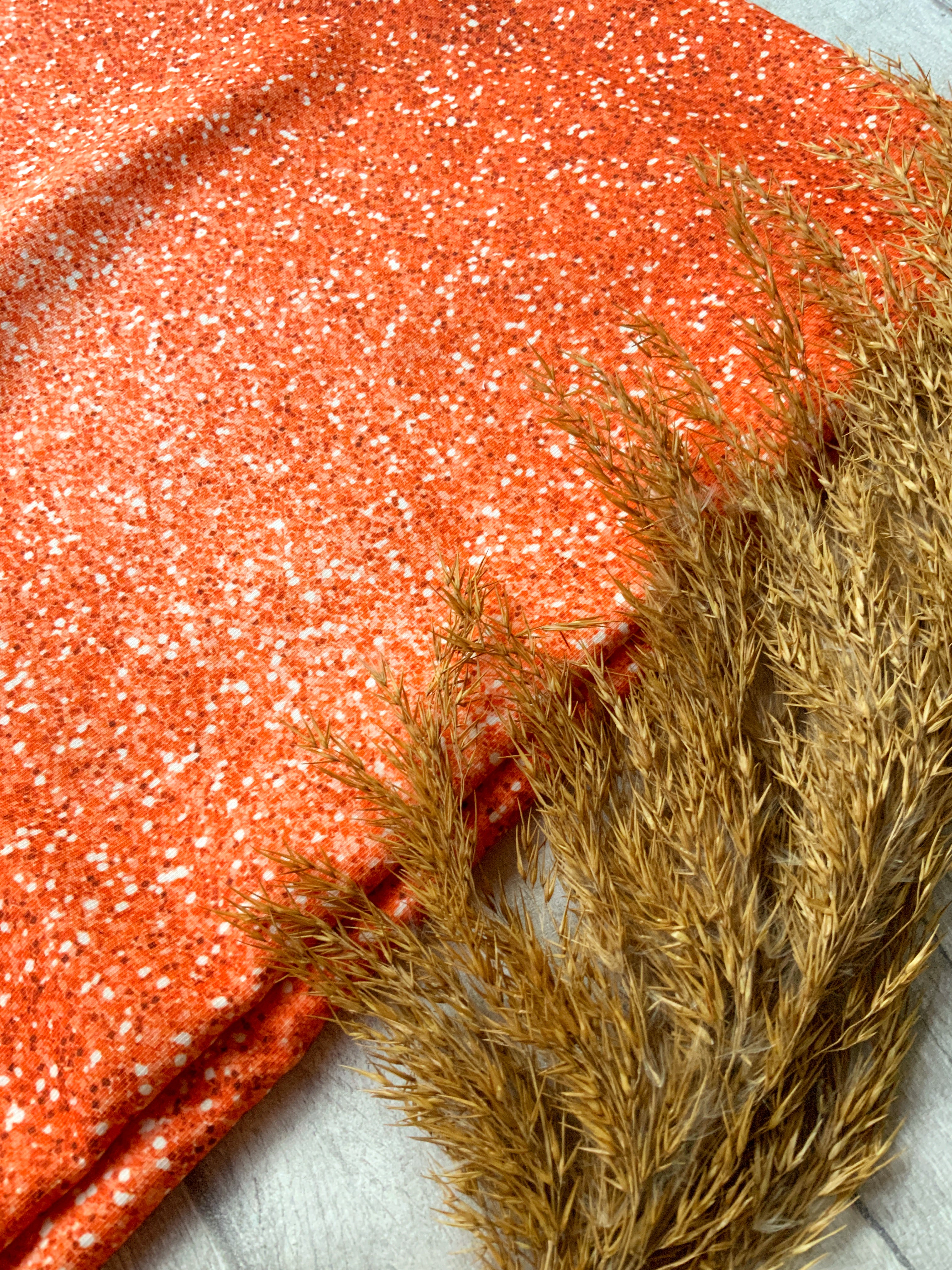 Orange Glitzer Optik Dauervorbestellung